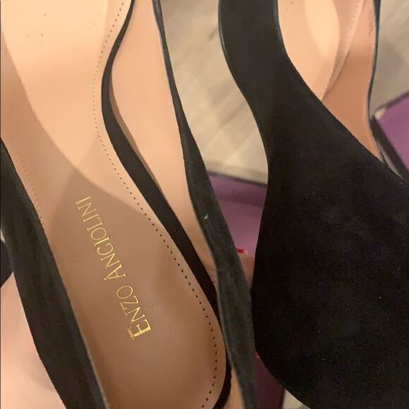 🎉Last Deal🎉Black suede heel - Picture 6 of 8